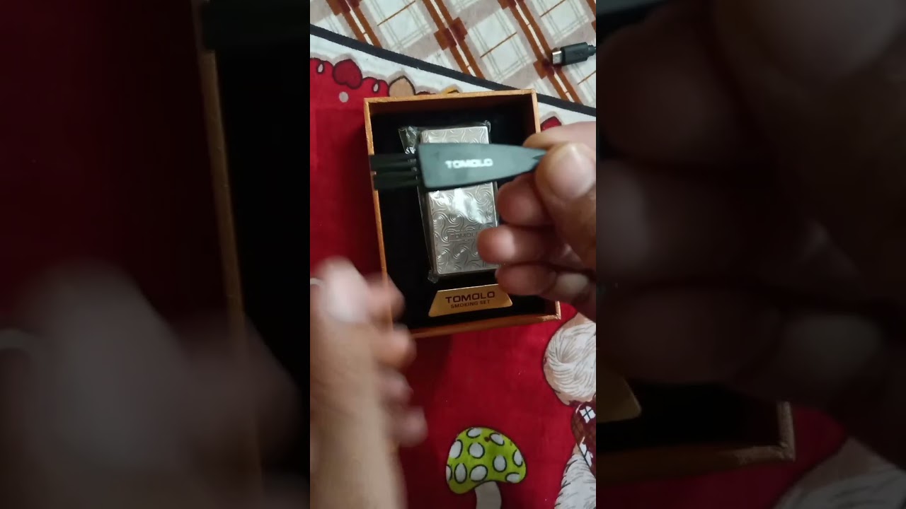 Unboxing Tomolo smoking lighter😍💜||