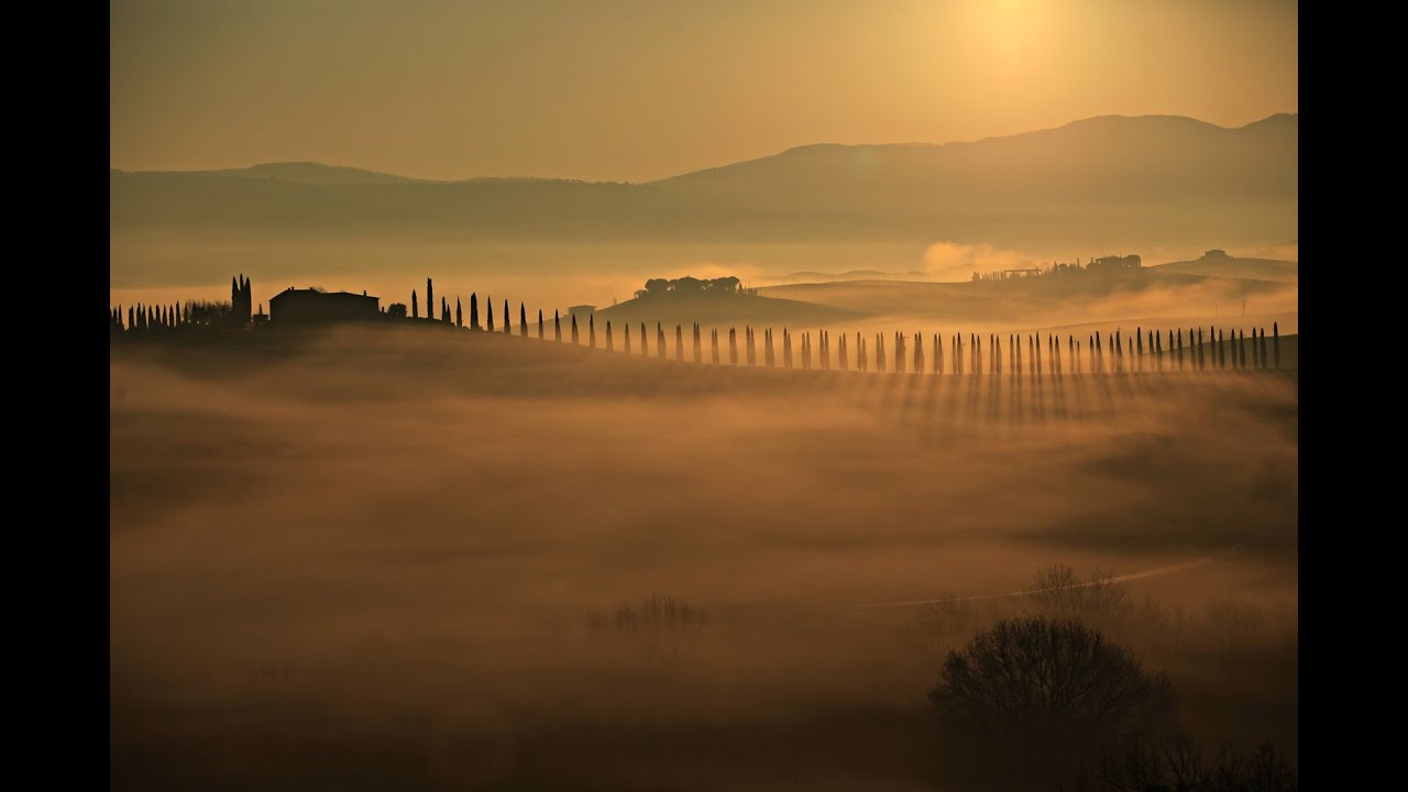 오르챠 계곡. 발 도르챠 val d'orcia