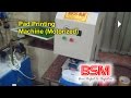 Pad printing machine double head  pad printing machine motorized double head  printing machine