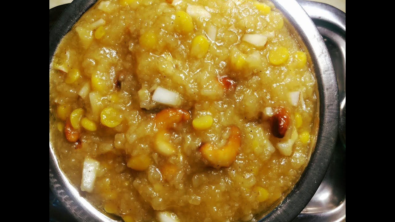 Gram Dhall sweet pongal recipe Kadalai Paruppu sakkarai pongal recipe
