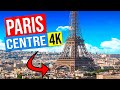 PARIS CITY CENTRE (Stroll in the CENTER of PARIS in 4K)