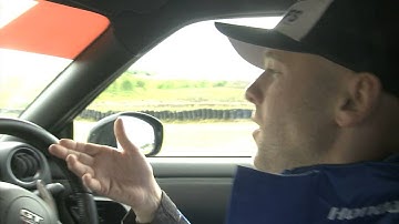 Lap Knockhill with Samsung Honda