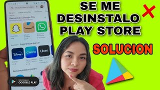 My Play Store was uninstalled. How do I reinstall it? | I can't find the Play Store on my phone