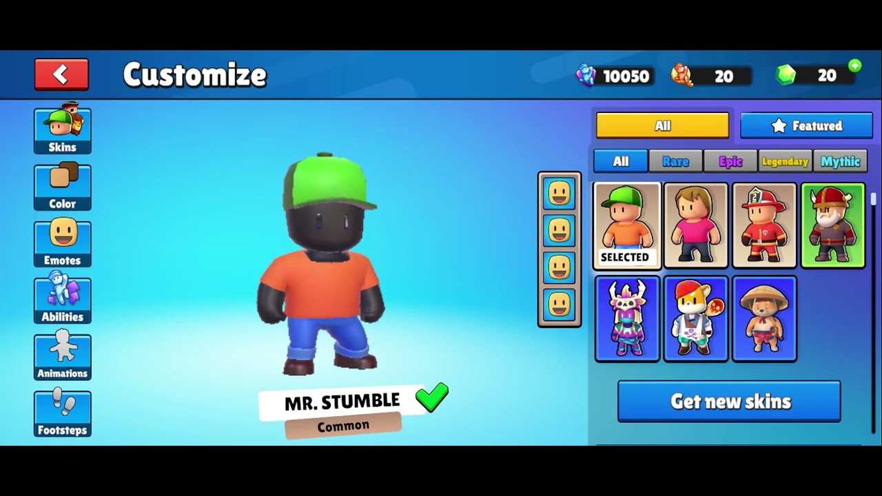 Danas igram stumble guys 