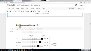 Python ML 27. Model Evaluation and Hyperparameter Tuning-2: K折交叉驗證、學習曲線與驗證曲線 (recorded on 20190923)