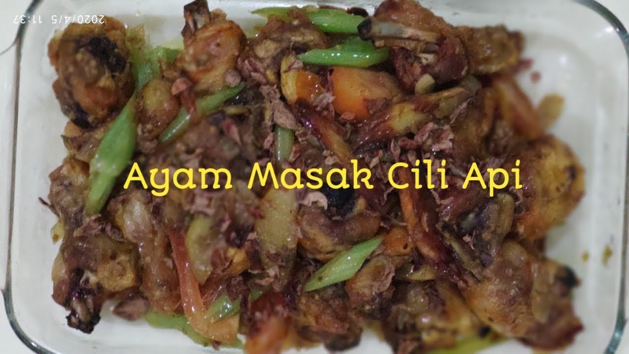 Resepi ayam masak cili api pedas meletup - YouTube