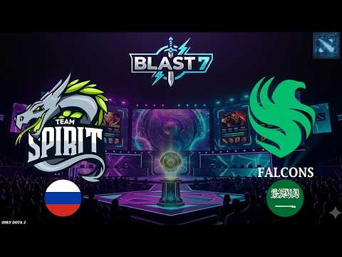 СПИРИТ ЧТО-ТО ТЕСТЯТ? НЕ МЕТОВЫЕ ДРАФТЫ! | Spirit vs Falcons (BO1) BLAST Slam 7