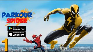 Spider Heroes Parkour - Gameplay Walkthrough Android, ios part 1 screenshot 4