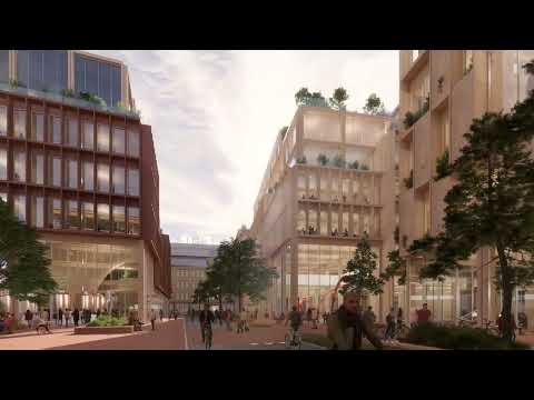 Stockholm Wood City by Atrium Ljungberg
