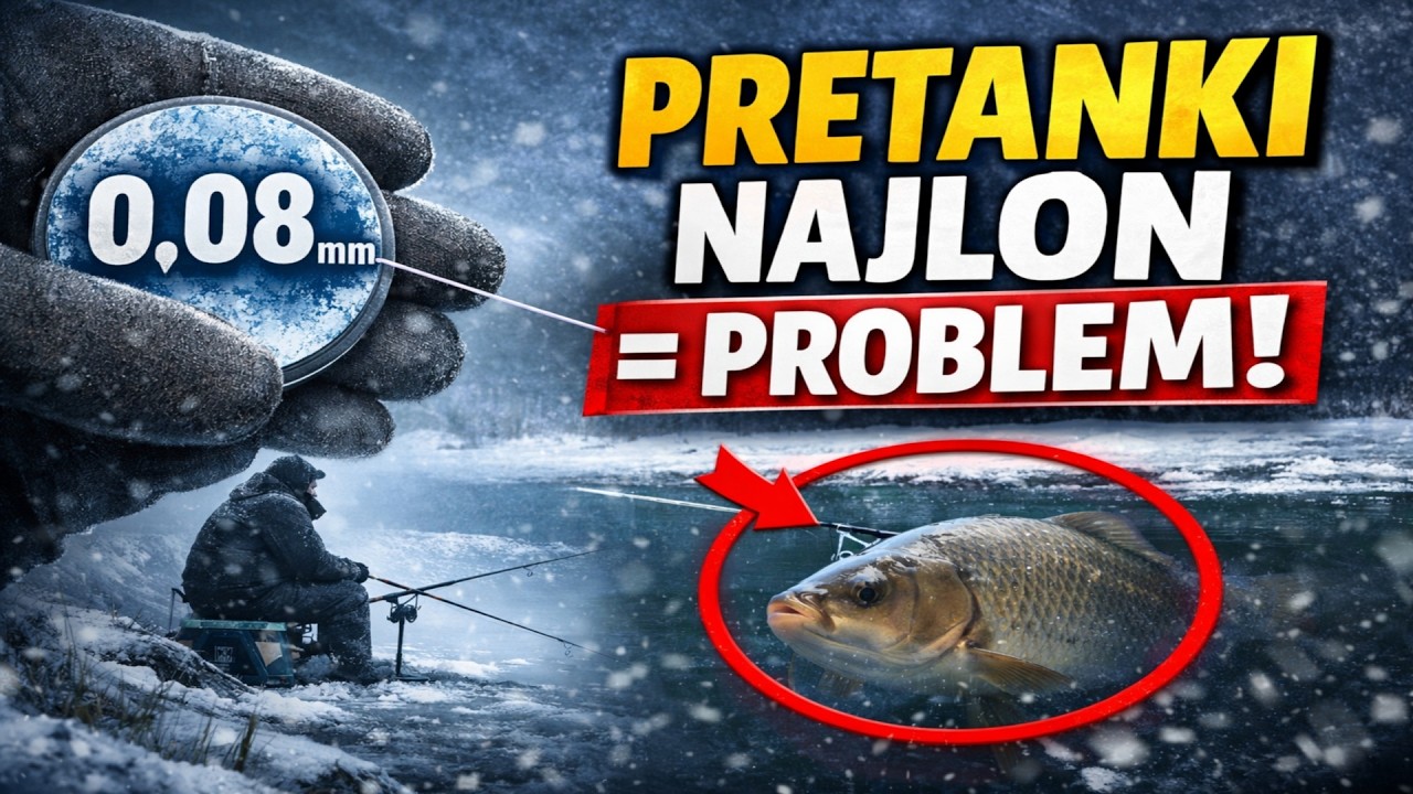 GREŠKA KOJU SVI RADE: Zašto vam najtanja struna zimi UBIJA ribolov?