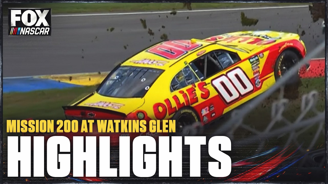 Mission 200 at Watkins Glen Highlights -- NASCAR on FOX