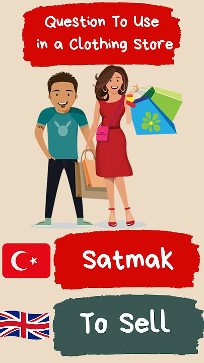 To Sell ( In Turkish)