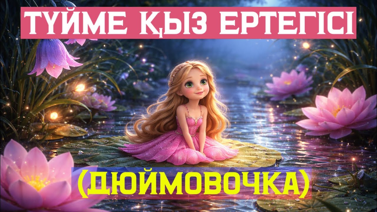 Түйме қыз 🌸 | Сиқырлы ертегі | Дюймовочка #ертегі #балаларға #қазақшаертегі 