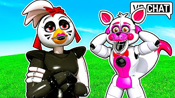 Glamrock Chica Turns EMO?! in VRCHAT