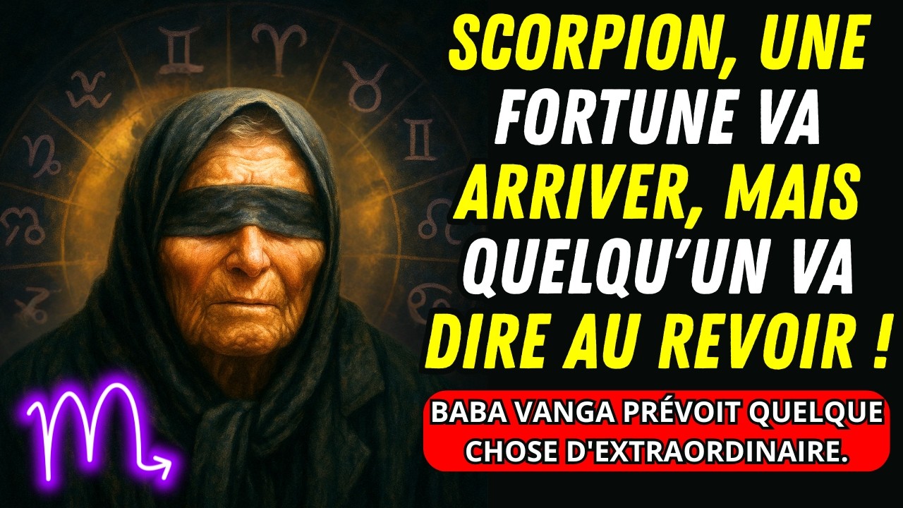 Scorpion : Beaucoup d'ARGENT Arrive Dans Votre Vie et un ADIEU DOULOUREUX ! Révèle Baba Vanga