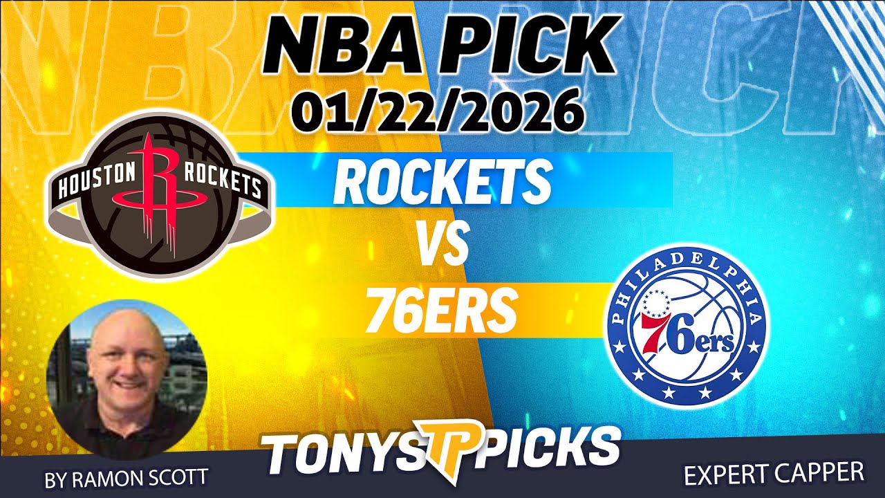 Rockets vs. 76ers NBA Betting Odds & Picks, 1/22/26 | Night Moves Show