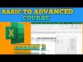 Excel tutorial in hindi  complete microsoft excel tutorial basic to advance