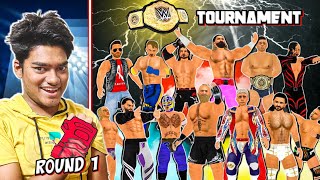 WWE World Heavyweight Championship TOURNAMENT ROUND 1 - WR3D MOD