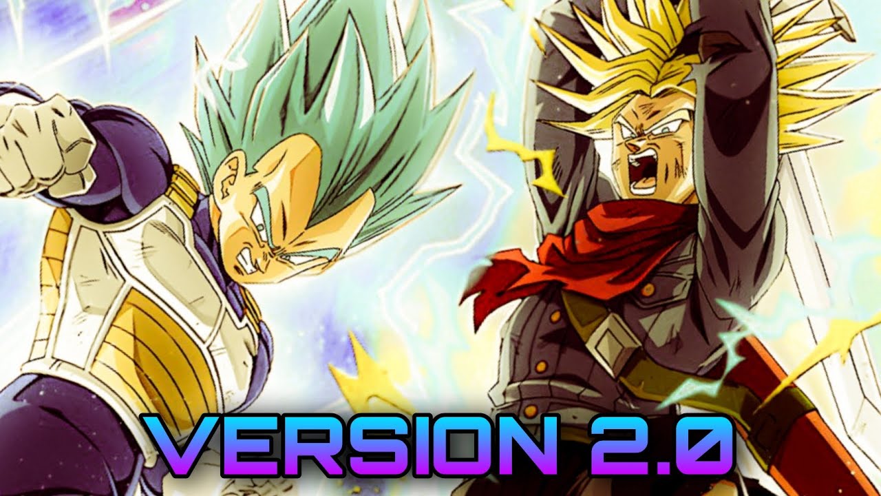 Dokkan Battle Vegeta SSB & Trunks SSJ int LR OST (Intro) [ANTI