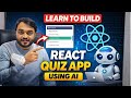 Day-76/100 Build Quiz App Using AI || React NextJS Tutorial for Beginners in Hindi
