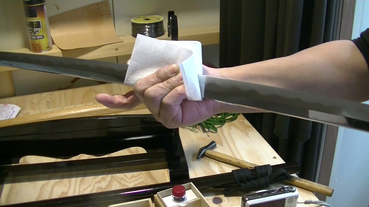日本刀のお手入れ