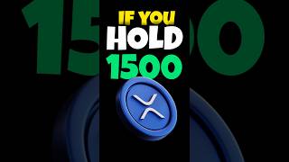 #xrp HOLDERS If you HOLD 1500 XRP Coins to $4 Booom BE Ready #crypto