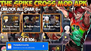 Baru‼️The Spike Cross Mod Apk Unlock All Character Nishikawa Raul Lucas & Unlock Volleyball  screenshot 2