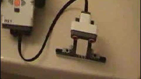 NXT Mindstorms: Automatic Toilet Flusher