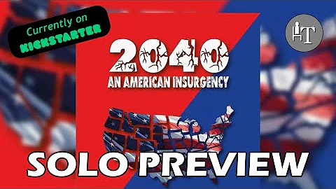 2040: An American Insurgency - Solo Preview - A Prophetic Game?