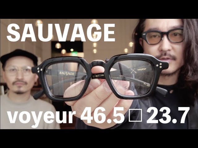 個性的！フレンチなお洒落メガネ！SAUVAGE（サバージュ）