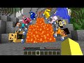 Minecraft but 8 of my FRIENDS try to SAVE ME