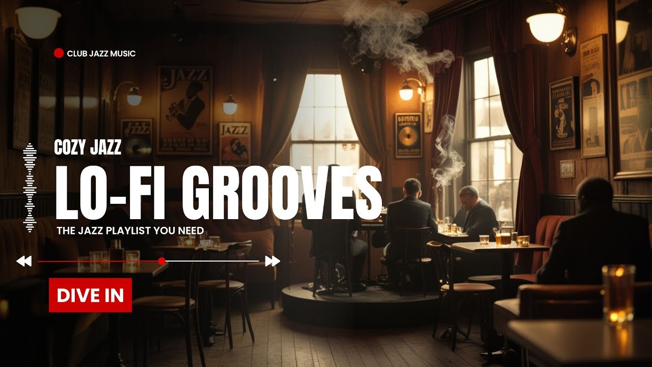 🎧 Cozy Jazz & Lo-Fi Grooves - The Jazz Playlist You Need 🎼🔥