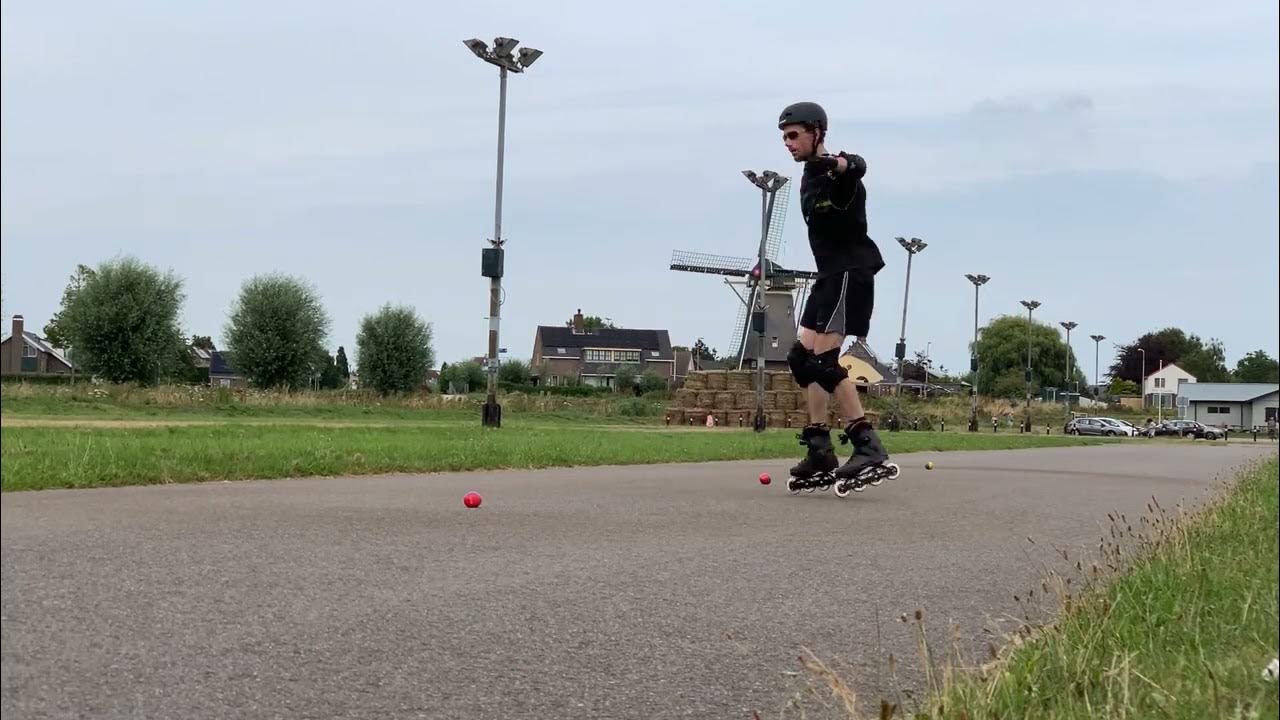 3 Months Inline Skating Progression Backwards Carving YouTube