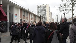 Proviseur menacé de mort: rassemblement devant le lycée Maurice-Ravel à Paris | AFP Images