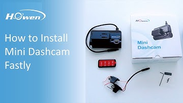 Quick Installation Guide of Howen MC30 Mini Dashcam