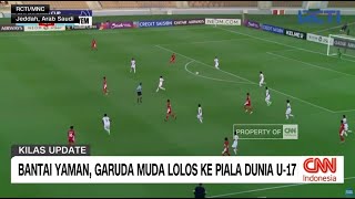 Download lagu Bantai Yaman, Garuda Muda Lolos ke Piala Dunia U-17