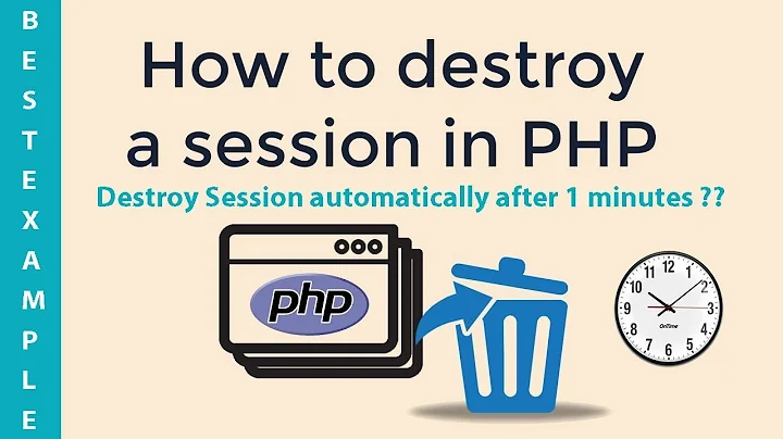 🔴 Destroy Session automatically after 1 minutes in PHP  🔥🔥