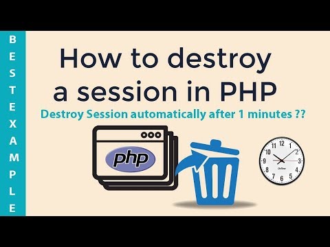 ? Destroy Session automatically after 1 minutes in PHP  ??