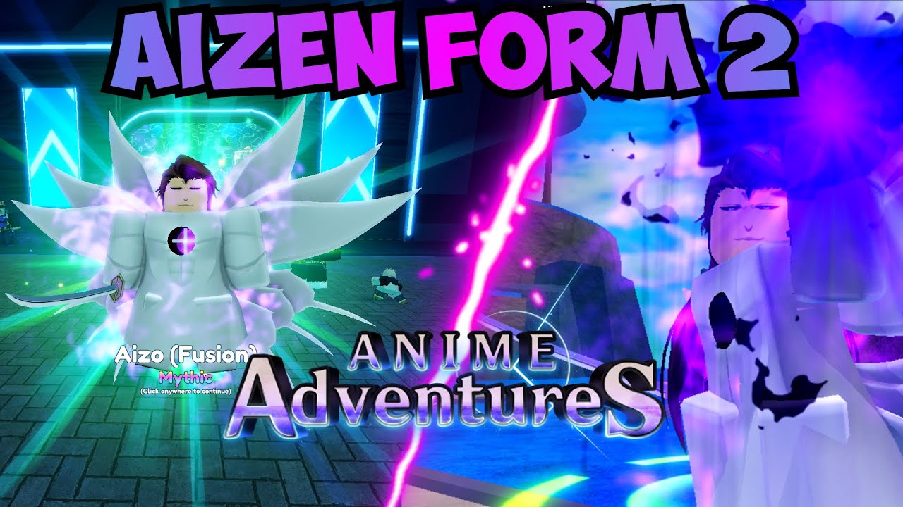 LVL 100 AIZEN (FINAL) SHOWCASE IN ANIME ADVENTURES! 