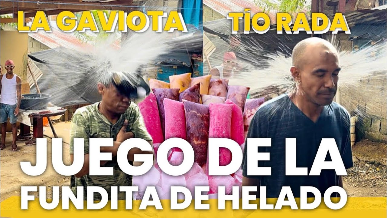 Juego de la funda de helados, LA GAVIOTA & TÍO RADA abandonan el juego😱😱🤣🤣🤣 Broma