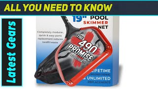 ProTuff Heavy Duty Pool Skimmer Net – Best Skimmer for Leaves, Bugs & Debris