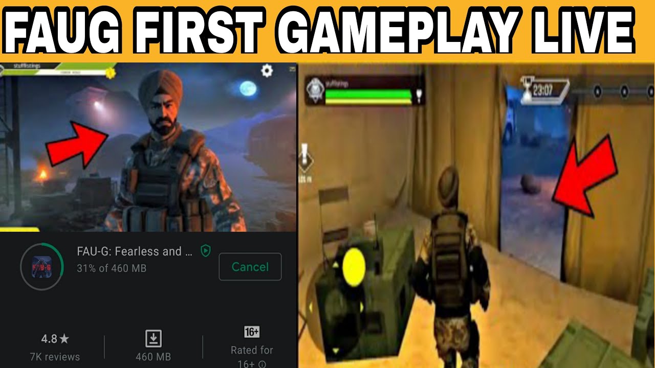 Faug Gameplay Complete Level | Faug All Level Complete