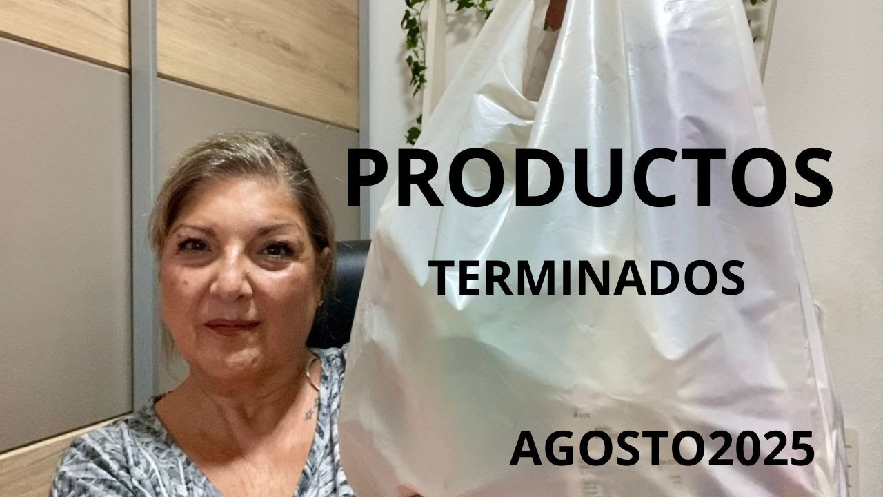 PRODUCTOS TERMINADOS / AGOSTO25. 🧼🧴
