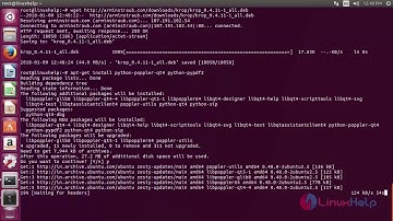 How to install Krop on Ubuntu 17.04