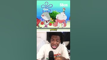 Ranking How Big SpongeBob Characters Actually Are...