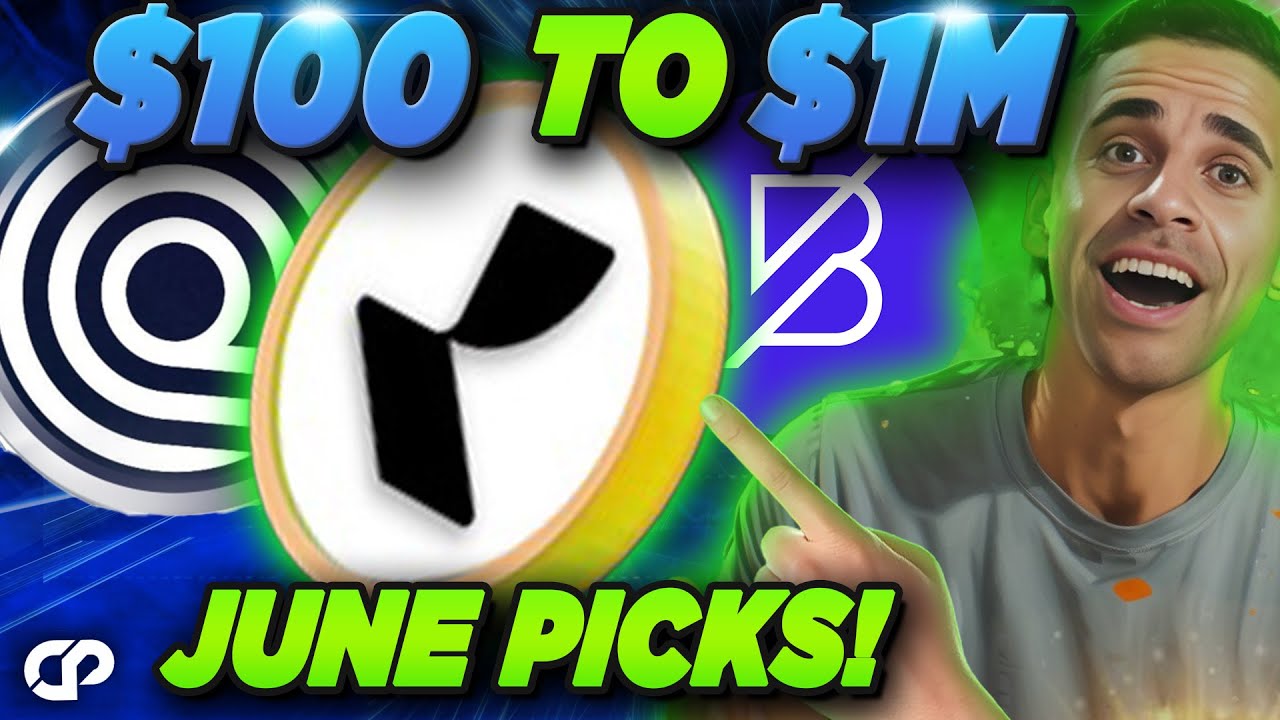 🔥June BULL RUN Alert: Top 5 Altcoins Poised for 10x‑50x Explosive Growth! | CRYPTOPRNR