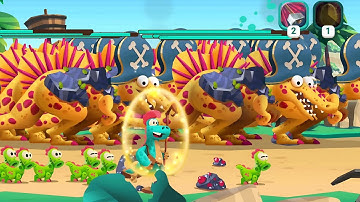Summon The Most Powerful Spinosaurus x100 - Dino Bash 2 Travel Through Time