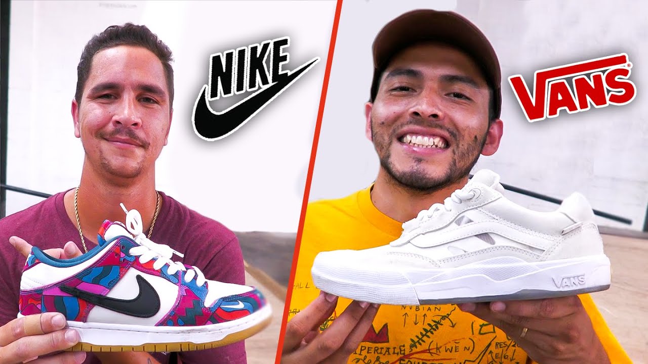 Indbildsk Opfattelse Ministerium Vans VS Nike Official Shoedown! - YouTube
