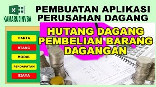 68 Membuat Userform Pembayaran Utang Dagang untuk combobox list Pemberi Hutang VBA Excel