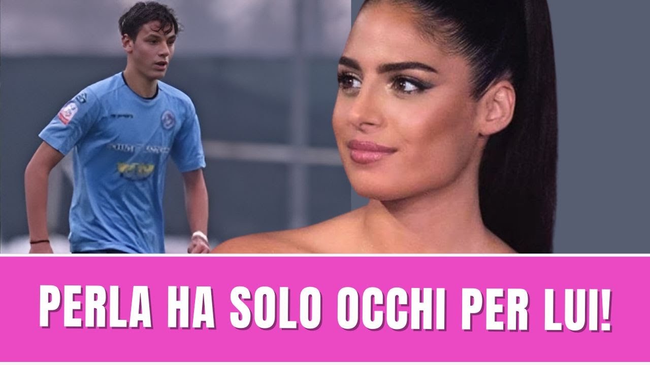 Perla e il suo giovane amore: scopri il legame segreto tra lei e un calciatore ventenne!